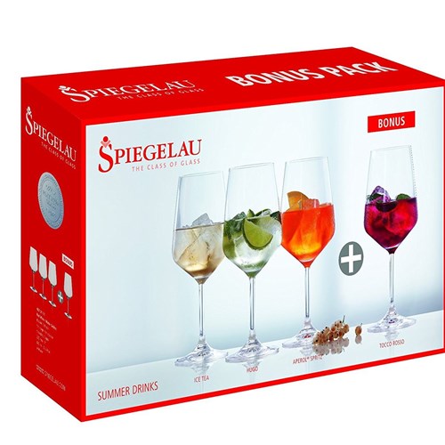 Spiegelau Summer Drinks Glass - Set of 4